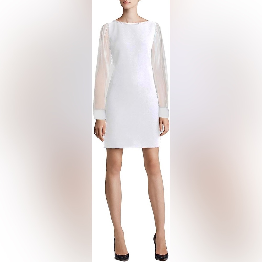 ELIE TAHARI Pencey White Dress - Picture 3 of 9